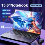Ordinateur portable avec empreinte digitale rétroéclairée, 15.6 pouces, 32 Go de RAM, DDR4, SSD 2 To, Windows 11, PC Gamer Intel N5095, ordinateur de bureau