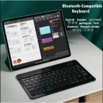 Clavier sans fil compatible Bluetooth pour iPad, Xiaomi, Lenovo, tablette, russe, espagnol, patch lado