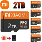 Xiaomi-Carte mémoire Micro SD pour téléphone portable, enregistreur de conduite, haut-parleur, caméra HD, commutateur de jeu, 2 To, 1 To, 128 Go