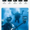 TELESIN-Bâton prise vue, sous-marin, étanche, extensible, avec télécommande sans fil, pour Gopro 8, 9, 10, 11, 12 uniquement!