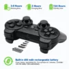 Manette de jeu sans fil Bluetooth pour Console SONY PlayStation 3, Joystick, contrôleur PC – Image 5