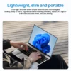 Ordinateur portable ultra mince Windows 11 Pro, ordinateur portable Gamer, écran 14.1x1920, 16 Go de RAM, 2 To SSD, Intel Nino 00, ordinateur de bureau et d'étude, PC, 1080 pouces – Image 4