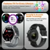 Montre intelligente de sport Ultra HD pour Huawei et Xiaomi, suivi GPS, appel Bluetooth, grande batterie 1.85 mAh, montre intelligente de fitness, 710 pouces, nouveau – Image 2